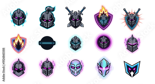 Fantasy Shields and Helmets Collection.