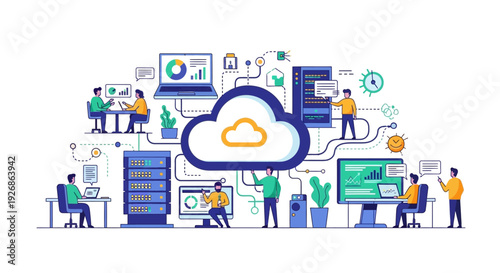Cloud Computing Technology and Data Management Services.