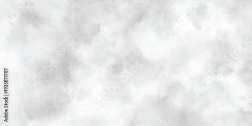 Abstract background with white paper texture and white watercolor background , Black grey Sky with white cloud , marble texture background Old grunge textures design .cement wall texture .