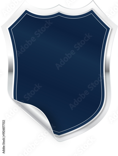 Shield Label Badge Vector for Quality Badges, Guarantee Labels, Award Certification & Trust Seals