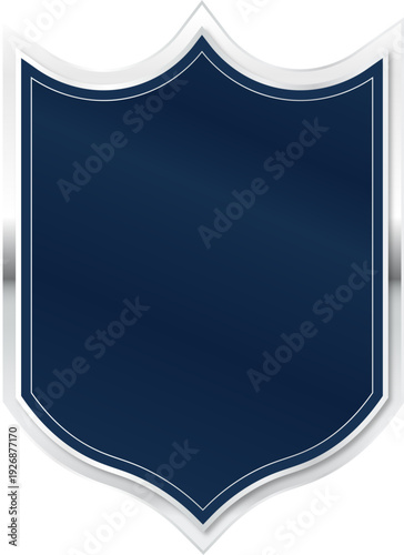 Shield Label Badge Vector for Quality Badges, Guarantee Labels, Award Certification & Trust Seals