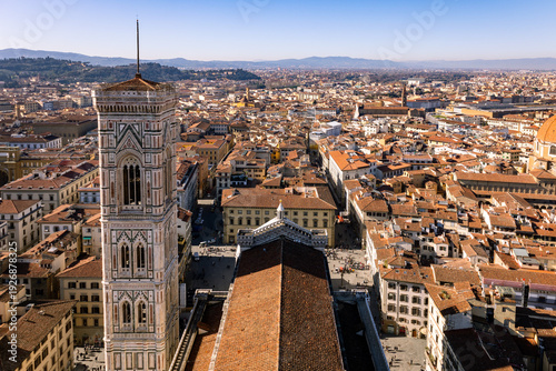 Florence skyline panoramic view