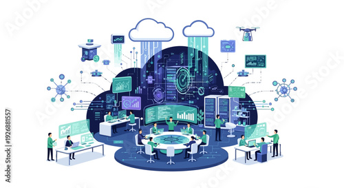 Modern Cloud Computing Data Center Operations and Technology.