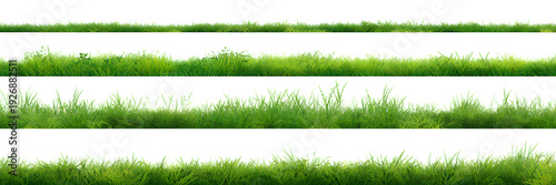 Panel kuchenny z motywem Green grass texture strips