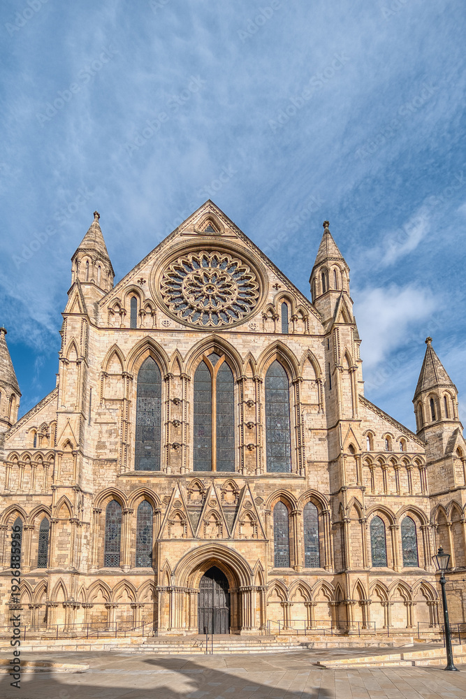Obraz premium York Cathedral (York Minster) is a Gothic-style cathedral, located in the city of York in the north of England.