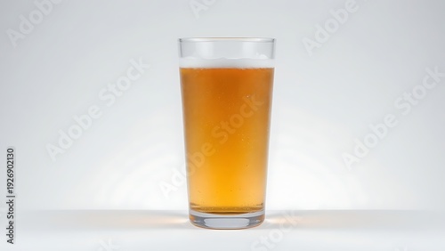 brewery. A frosted beer glass with glistening droplets, showcasing golden liquid under crisp studio lighting. bar promotions, beverage menus, designed for food & beverage menus and cafe branding.