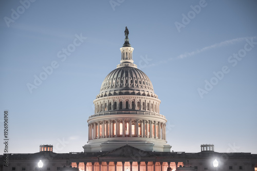 The United States Capitol on the National Mall in Washington, D.C.