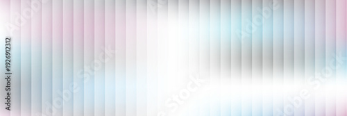 Soft glass ripple gradient in icy pale blue and lavender hues. Delicate reeded texture with frosted distortion effect and minimal vertical blur. Glass texture, vector illustration