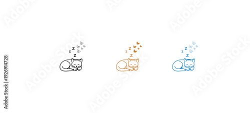 Car exhaust smoke icons set
