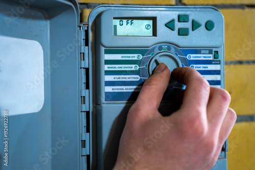 Irrigation Control Panel