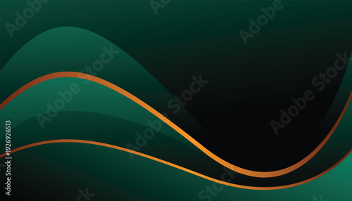 Abstract template blue geometric diagonal background with golden line. Luxury style