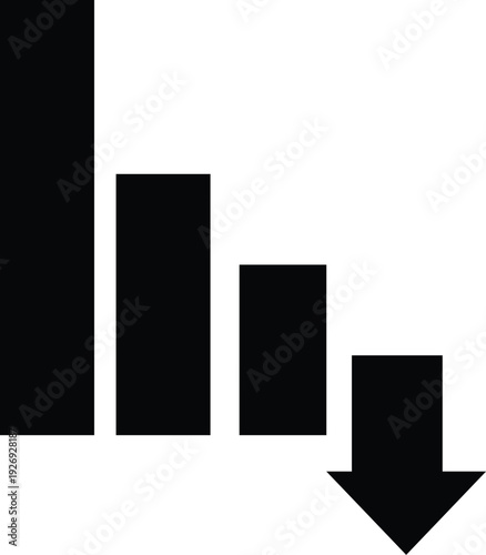 set of black and white arrows