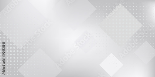Beautiful white abstract background. Silver neutral backdrop for presentation design.