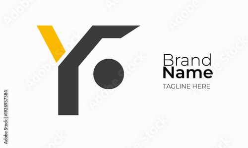 Modern Initial Y Logo Design Elegant Minimal Monogram for Professional Brand Identity