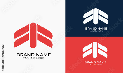 Bird Logo Icon Abstract Wing Symbol for Nature, Eco or Company Branding