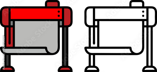 Industrial Textile and Vinyl Cutter Machine