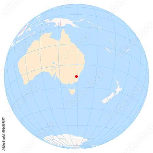 Photos Location Map of Canberra Airport (Canberra, Australian Capital Territory, Australia)