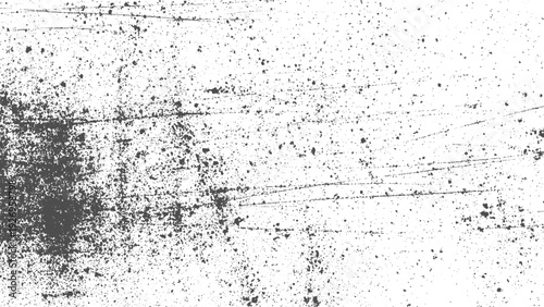 Distressed vintage line drawing overlay featuring rough grunge paper texture dirty grainy hand sketched vector design