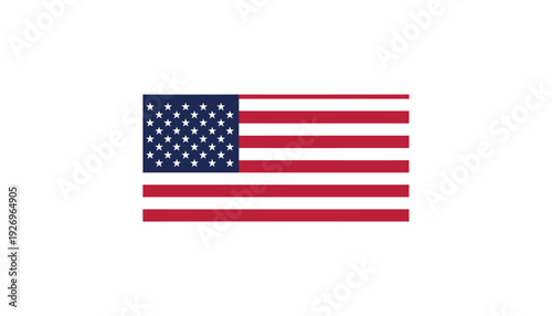 American flag vector