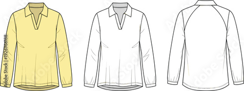 Technical flat fashion sketch of a women's twist front cropped sweatshirt and leggings set cad drawing flat vector illustration apparel