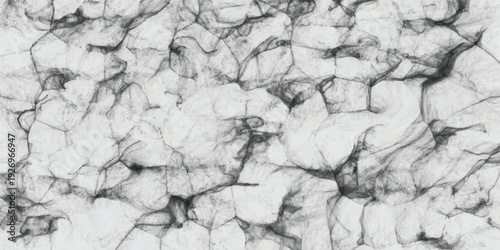 Abstract white marble texture with elegant light grey veins and soft ripples eps10