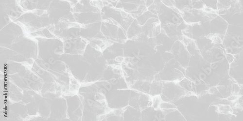 Abstract white marble texture with elegant light grey veins and soft ripples