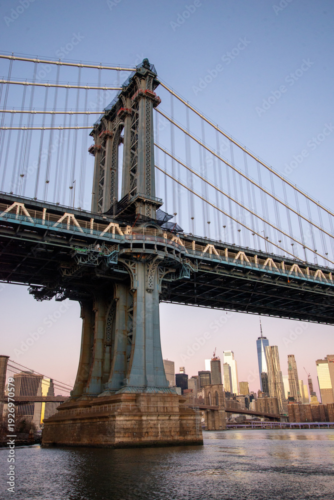 Fototapeta premium brooklyn bridge new york city