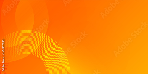 Bright orange gradient background ideal for creative digital layouts.