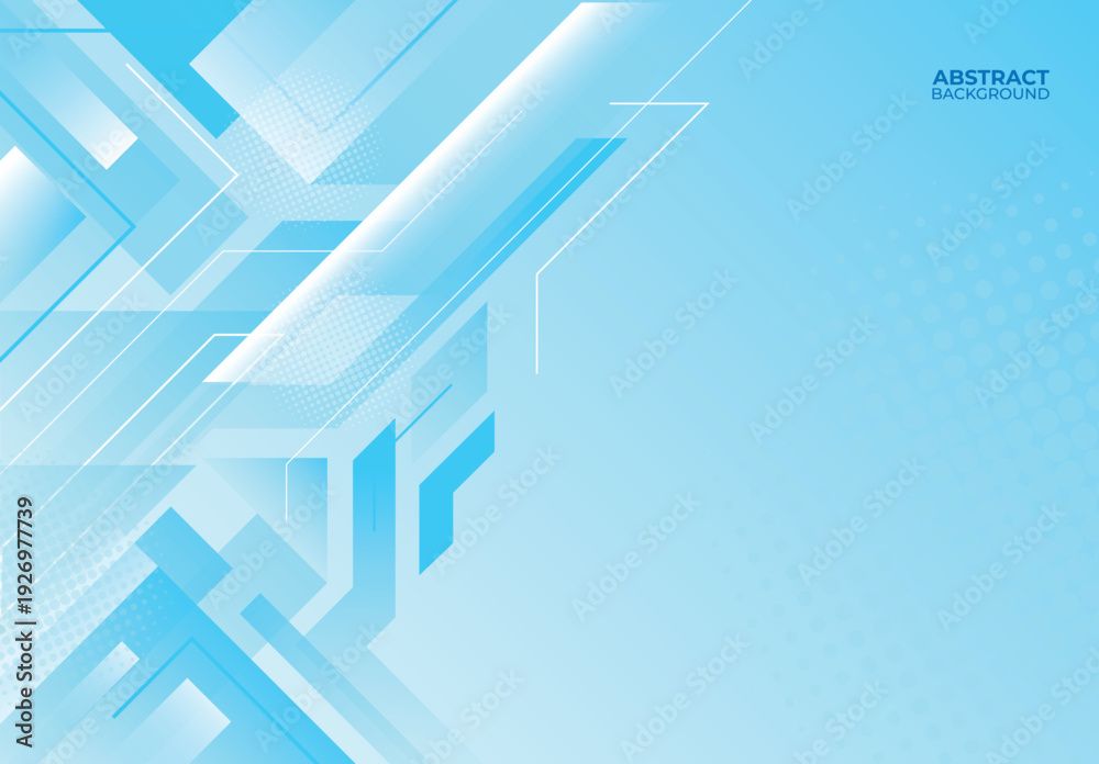 Fototapeta premium Abstract geometric background, abstract blue background, gradient background design