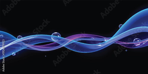 Vibrant swirls of abstract colorful smoke dance across a dark background to create a fluid and ethereal artistic texture