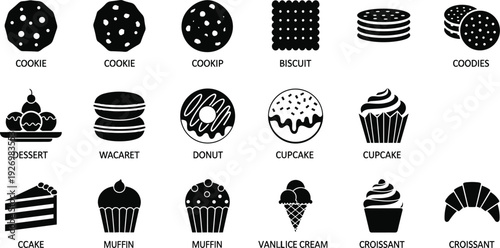 Professional Kitchenware Illustration Set Featuring Vintage Hand Drawn Cooking Tools Modern Cleaning Silhouettes and Detailed Culinary Equipment Assets Collection