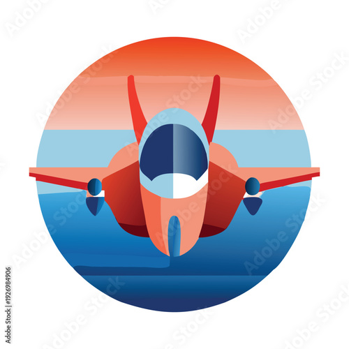 Modern Airplane Icon Set – Minimal Aircraft Silhouette Vector Collection for Travel and Aviation Design