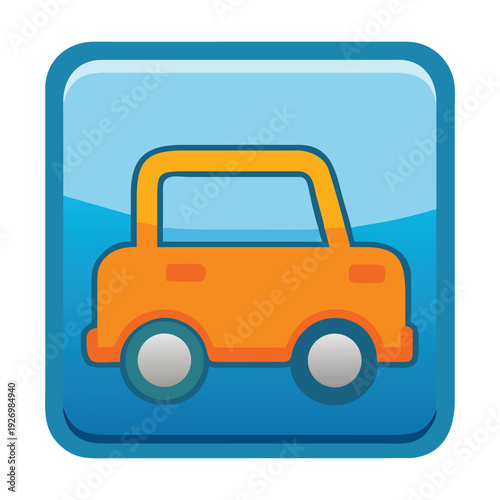 Modern Minibus Icon Set – Simple Flat Shuttle Van Transport Vector Collection