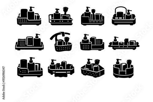Image vector form generation concept kitchen resilient simple build durability sink symbol