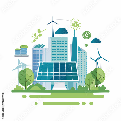 Sustainable urban future powered by green energy solutions and innovative renewable technologies