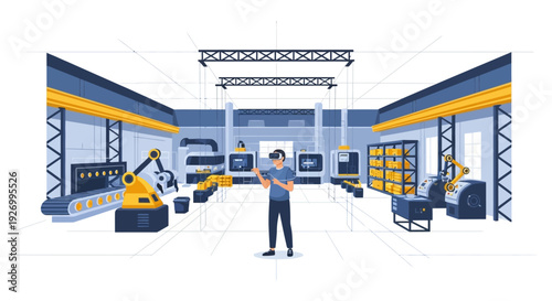 Immersive VR Factory Management: Engineer Using Virtual Reality for Smart Manufacturing, Automation, and Robotic System Control in Industry 4.0