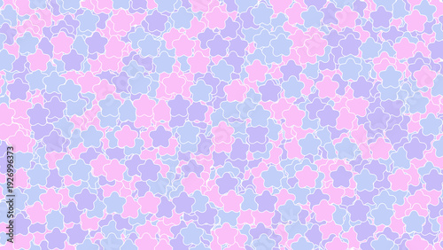 Cute Playful Star Shape Background