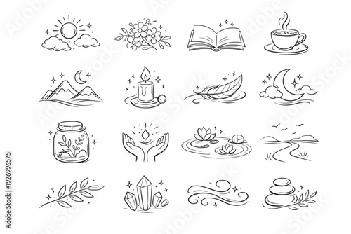 Vector mark simple generation highlight airy icon accent stroke tender humane mild