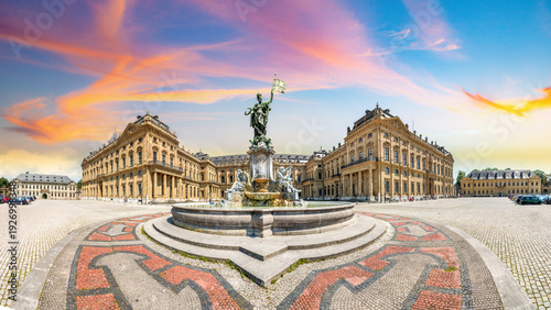 Altstadt, Würzburg, Deutschland 