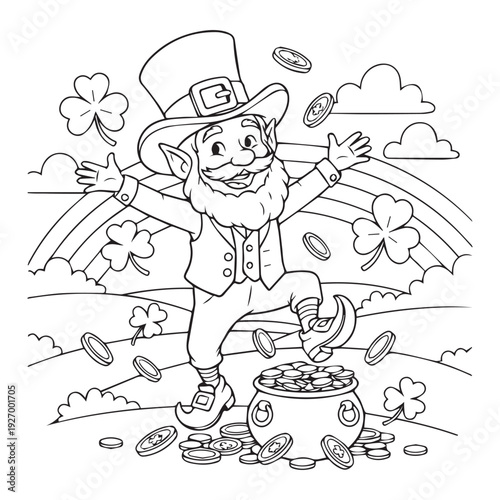 St.Patrick's Day Coloring Pages
