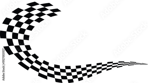 checkered racing flag