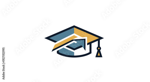 Graduation Cap Icon Symbol Education.