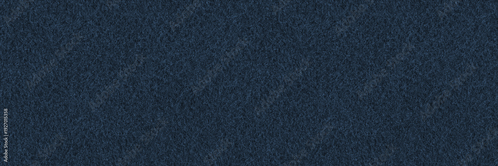 Fototapeta premium Dark blue material seamless texture background. Midnight blue color interior design or upholstery design.