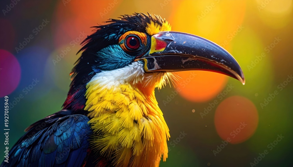 Fototapeta premium Colorful toucan