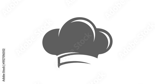 Chef Hat Icon Simple Design Element.