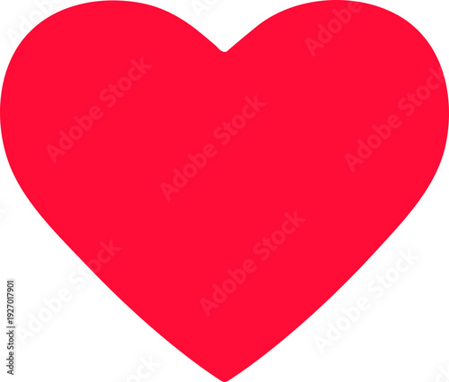 Free Download A vibrant red heart shape is prominently displayed against a stark black background, symbolizing love and affection - GFXLoad