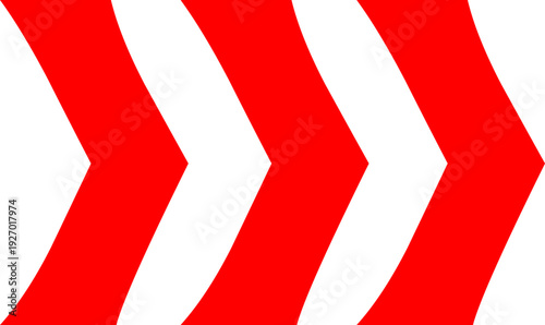 A series of bold red arrows pointing to the right against a stark black background, symbolizing progress and direction