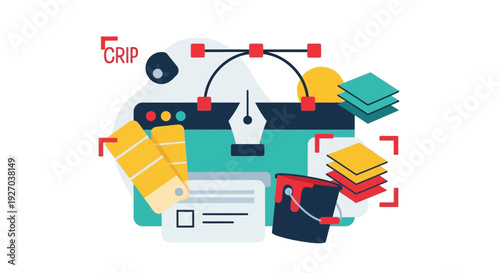 Computer Mouse Clicking on Grip Icon.