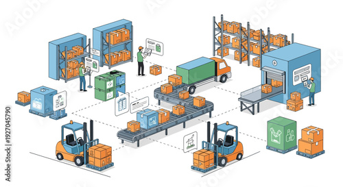 Modern Warehouse Logistics and Supply Chain Operations.