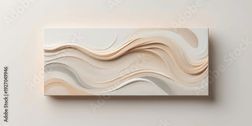 A vintage book cover with a textured paper design rests atop a stack of newspapers and office documents in this detailed print media illustration